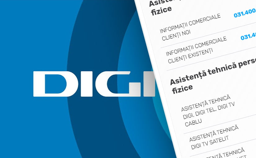 Telefon contact Digi RCS-RDS, Relatii clienti, Deranjamente